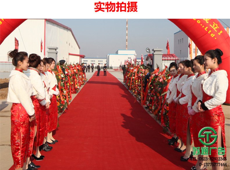 會(huì)展紅地毯現(xiàn)場展示